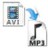 AVI to MP3(AVI转MP3工具)v1.0绿色版