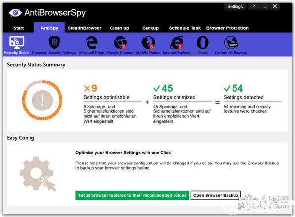 Abelssoft AntiBrowserSpy