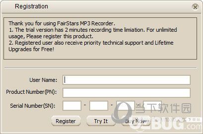 FairStars MP3 Recorder