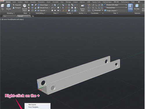 AutoCAD Tutorial创建技术图纸教程