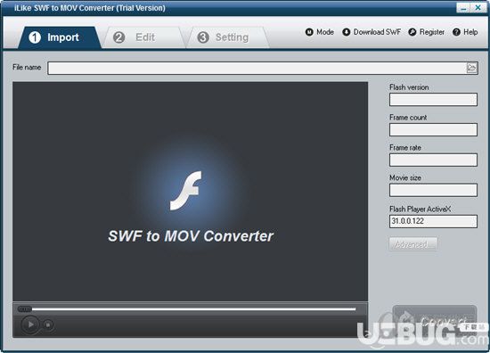 iLike SWF to MOV Converter