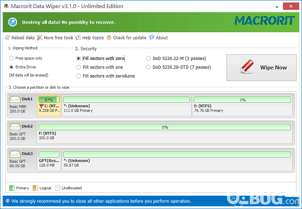 Macrorit Data Wiper(数据清除工具)