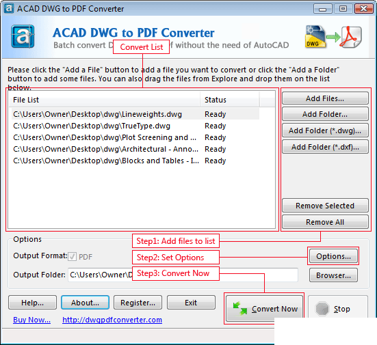 ACAD DWG to PDF Converter下载