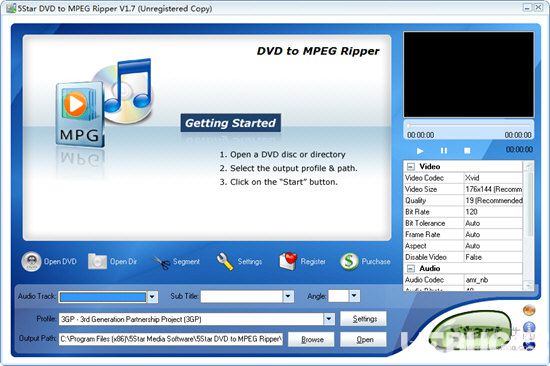 5Star DVD to MPEG Ripper