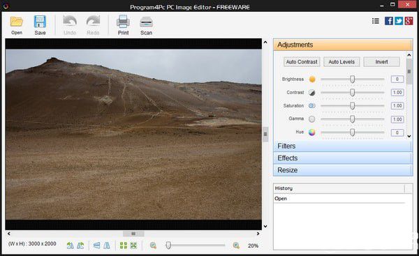 Program4Pc PC Image Editor(图片编辑软件)v6.0.0官方免费版