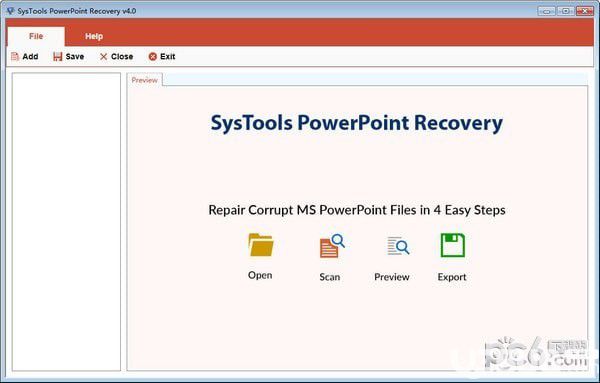 SysTools PowerPoint Recovery(PPT文件恢复软件)