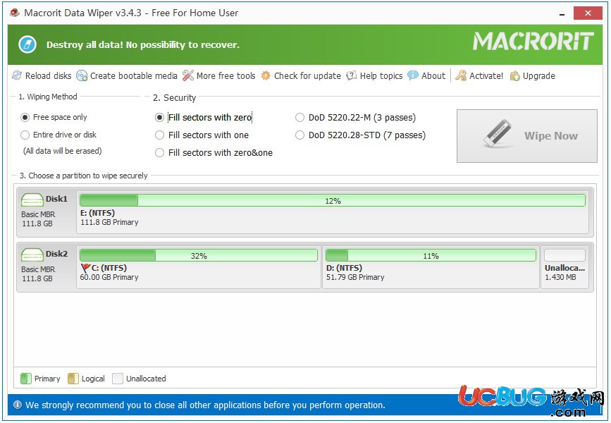 Macrorit Disk Partition Wiper下载