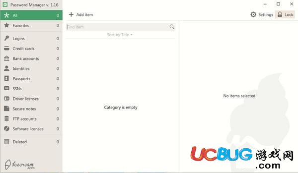 Icecream Password Manager(密码管理软件) v1.16免费版