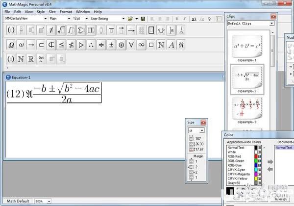 MathMagic pro(数学公式编辑器)