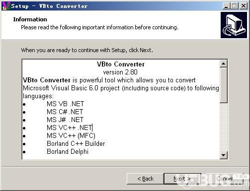 VBto Converter(vb源码转换工具) v2.80免费版