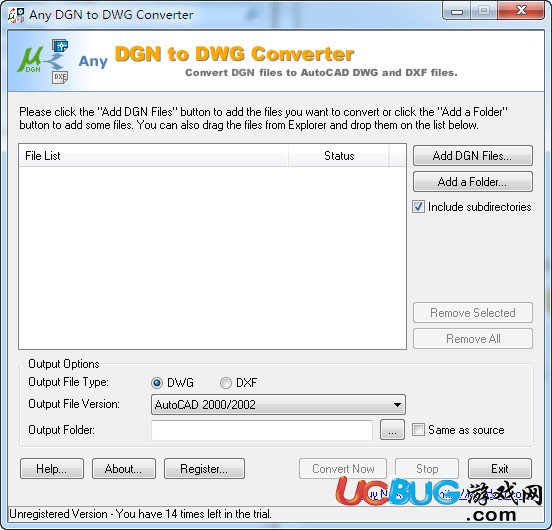 Any DGN to DWG Converter下载