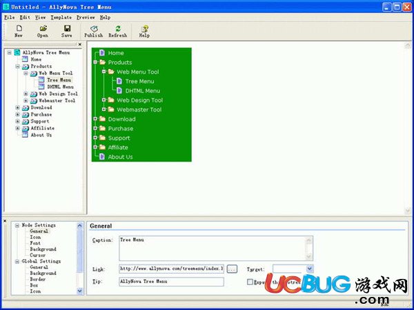 AllyNova Tree Menu下载