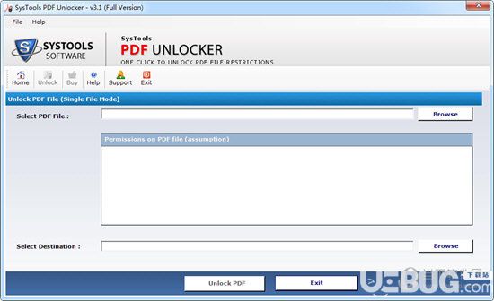 SysTools PDF Unlocker