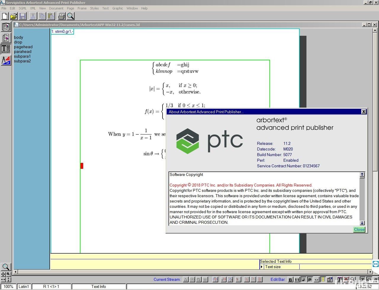 PTC Arbortext Advanced Print Publisher下载