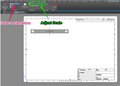 AutoCAD Tutorial创建技术图纸教程