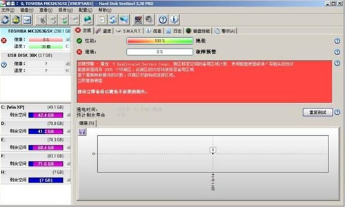 硬盘哨兵Hard Disk Sentinel怎样使用