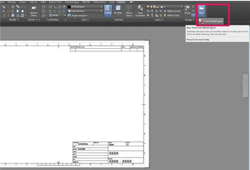 AutoCAD Tutorial创建技术图纸教程