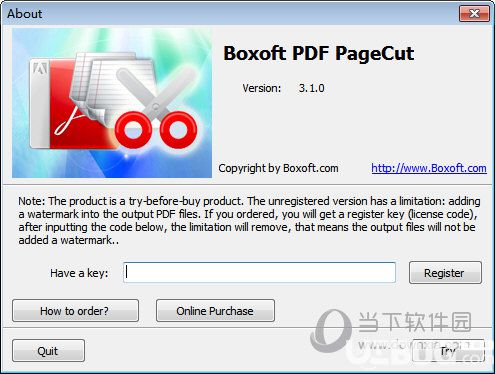 Boxoft PDF PageCut