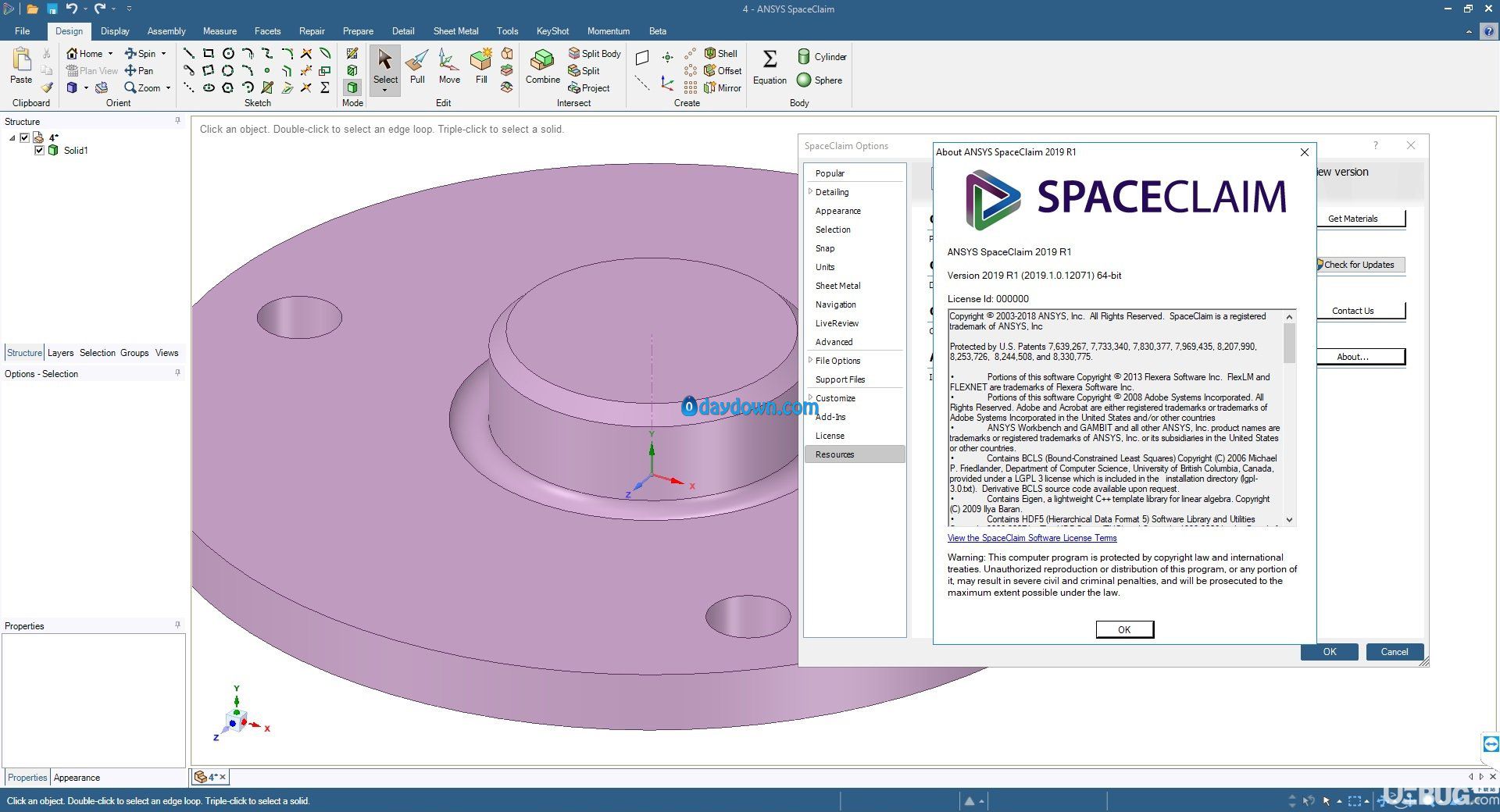 ANSYS SpaceClaim下载