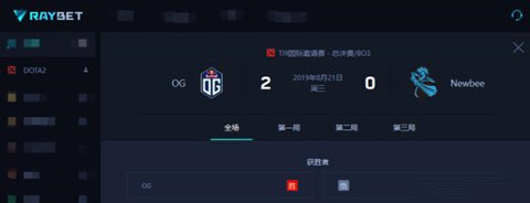 DOTA2-TI9次日：OG两局泉水洗澡入场虐杀击败NB！就问你气不气