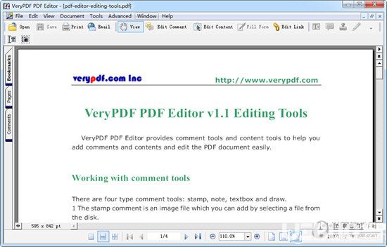 VeryPDF PDF Editor