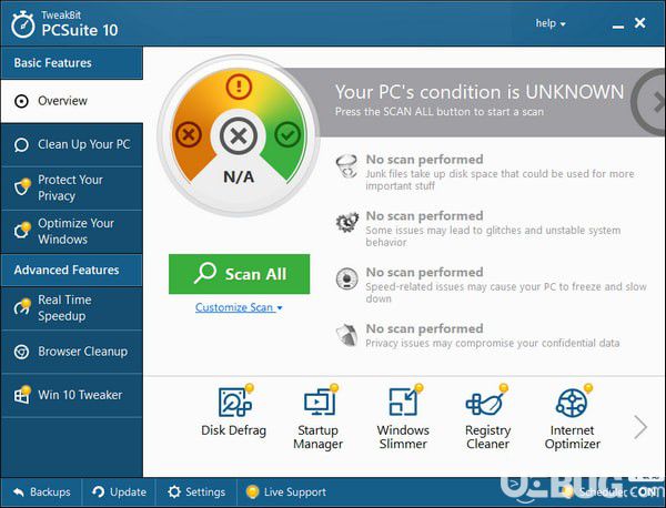 TweakBit PCSuite(系统优化工具)