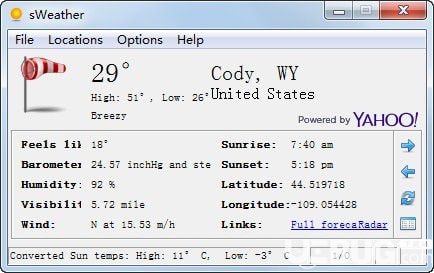 sWeather(天气预报软件)