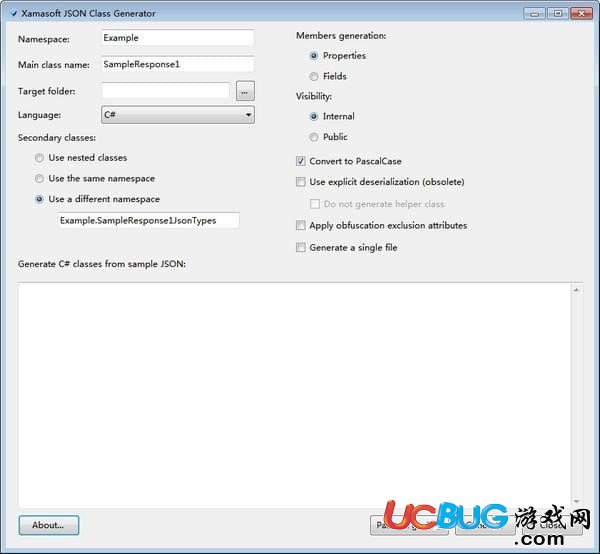 Json Class Generator下载