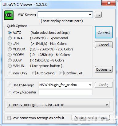 UltraVNC远程控制(Ultr@VNC)v1.2.2.3官方64位版
