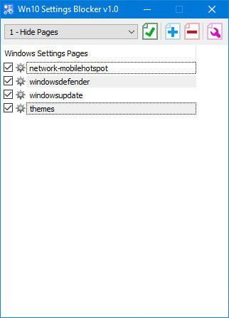 Win10 Settings Blocker(win10隐藏设置工具)