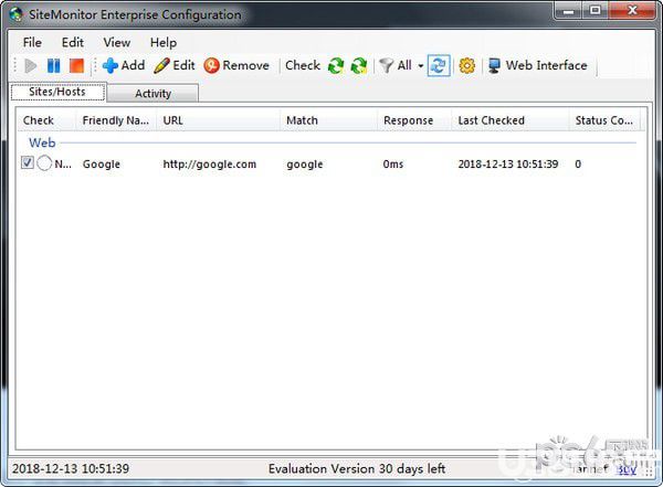 SiteMonitor Enterprise(网站监测工具)