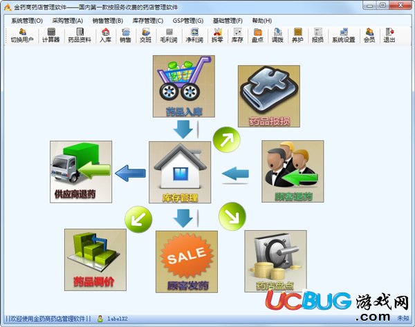 金药商药店管理软件下载