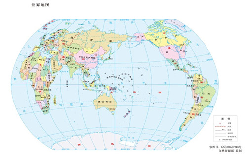 世界地图高清版可放大版