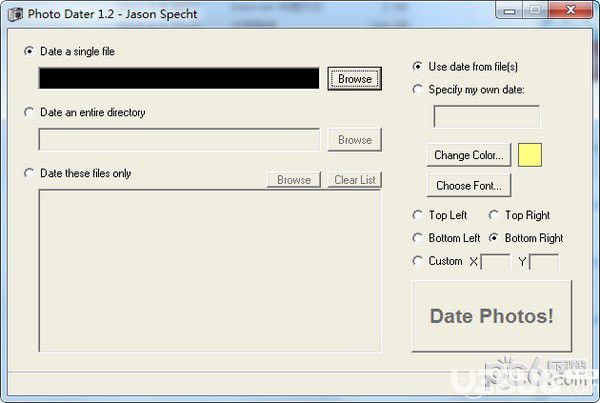 Photo Dater(照片添加日期软件)