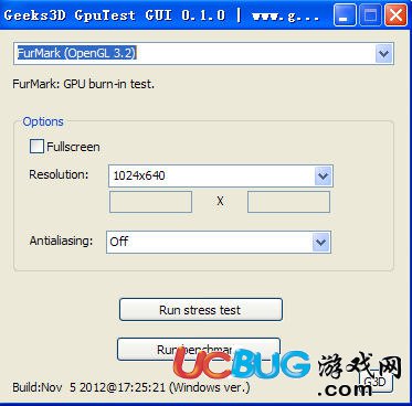 Geeks3D GpuTest GUI下载