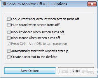 Sordum Monitor Off(电脑休眠软件)