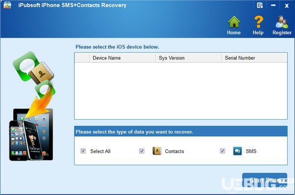 iPubsoft iPhone SMS+Contacts recovery