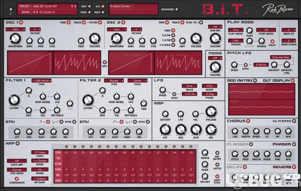 Rob Papen BIT(模拟建模混音合成软件)