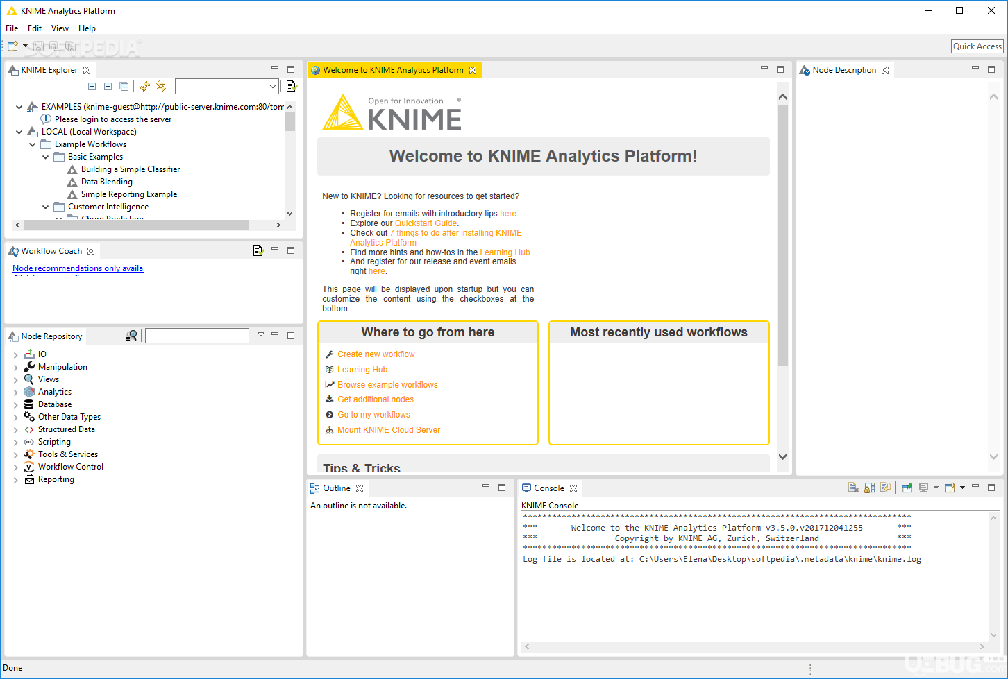 KNIME Analytics Platform