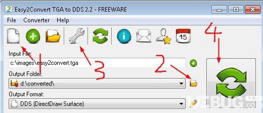 Easy2Convert TGA to DDS下载