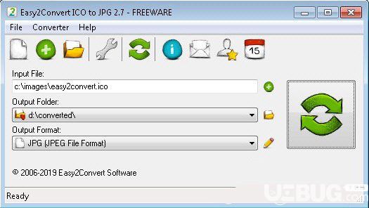 Easy2Convert ICO to JPG(ICO图标转JPG工具)