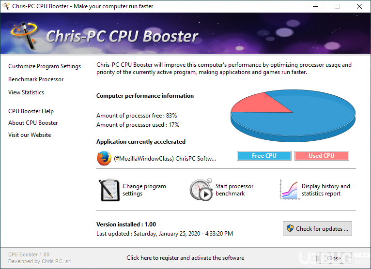 Chris-PC CPU Booster下载