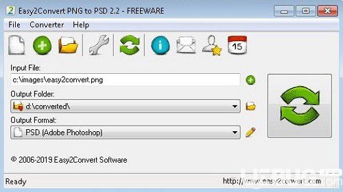 Easy2Convert PNG to PSD(PNG转PSD转换工具)