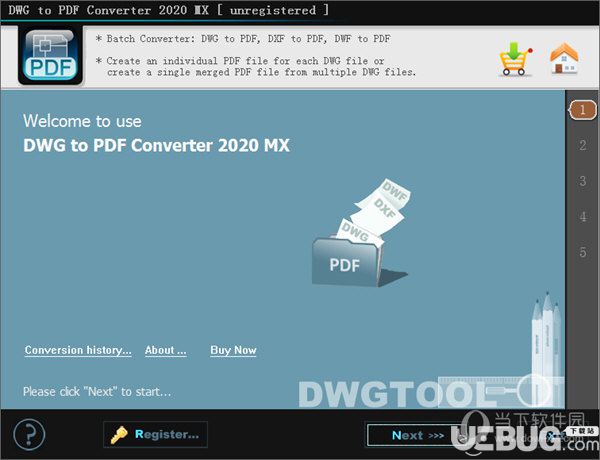 DWG to PDF Converter