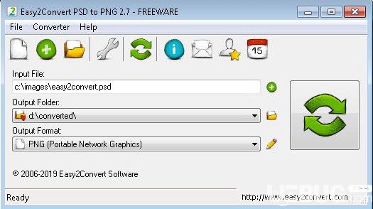 Easy2Convert PSD to PNG
