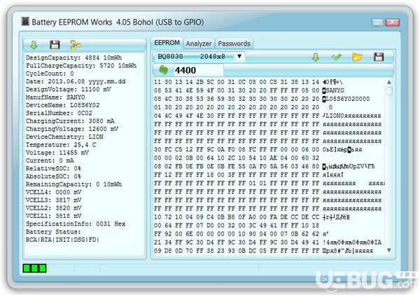 Battery EEPROM Works(电池数据解锁工具) v4.52官方版【2】