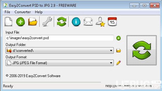 Easy2Convert PSD to JPG