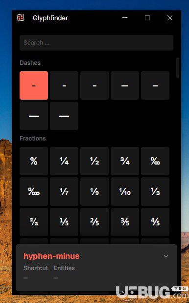 Glyphfinder(字符搜索工具)v1.0.0免费版【2】