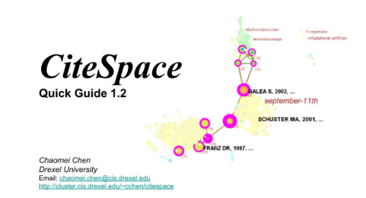 Citespace为优秀文献计量软件可助用户快捷管理海量文献