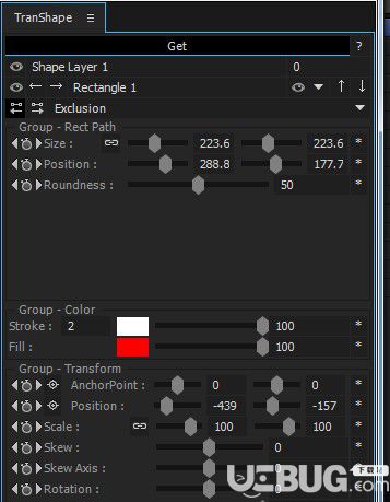 TranShape(AE形状层属性控制脚本)v1.9.0免费版【2】